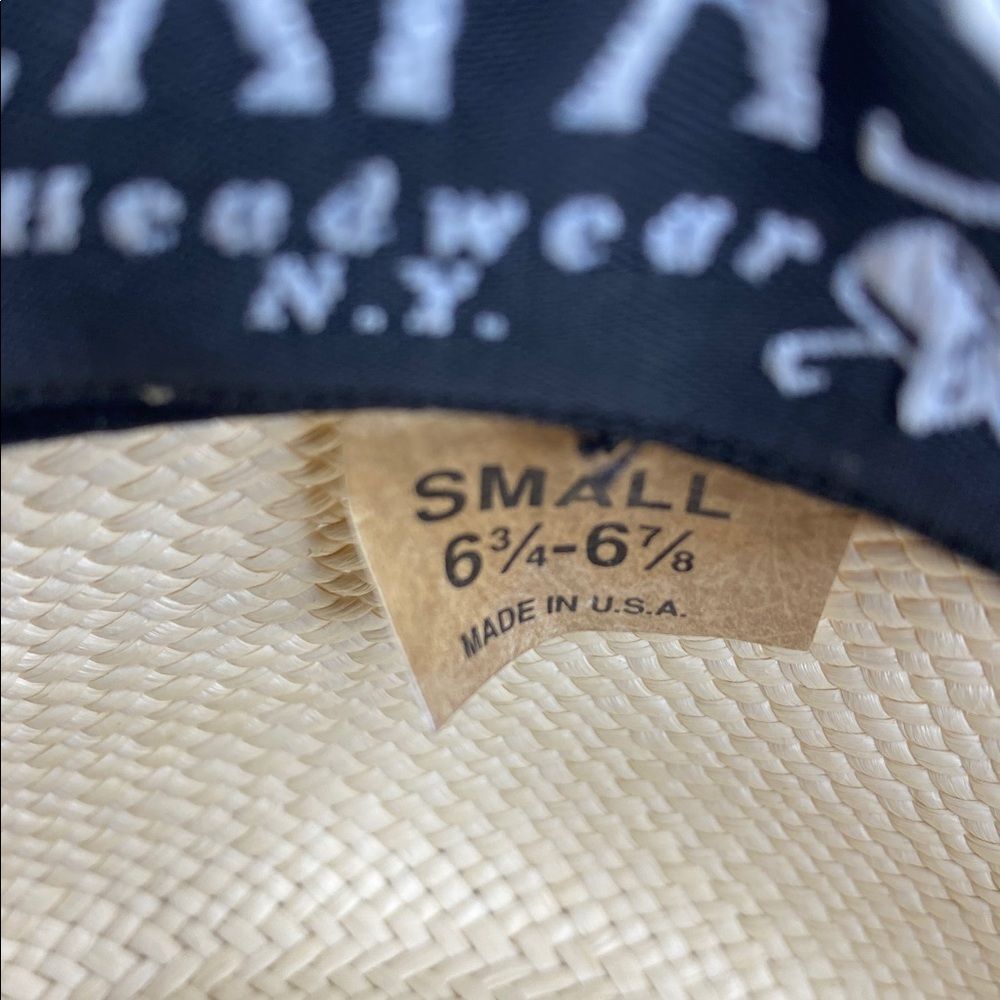 Capas Pioneer Authentic Panama hat Size Small Fedora Tropical Vacation Classic - Picture 13 of 13